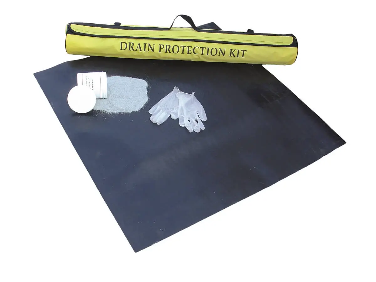 Neoprene Drain Spill Cover Protection Kit (100Cm X 100Cm) 1