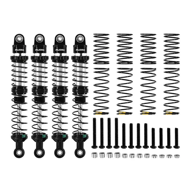 Injora 80–120Mm Dual-Rate Spring Oil Shocks For 1/10 Rc Crawler 1