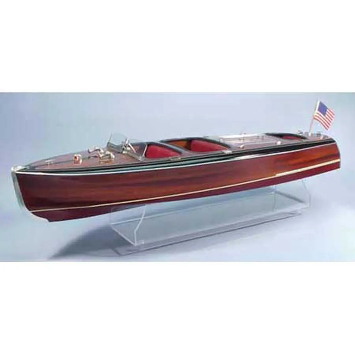 Dumas Products: 1/8 1938 Chris-Craft Triple Cockpit Barrel Back Boat Kit, 40" (Dum1241) 1