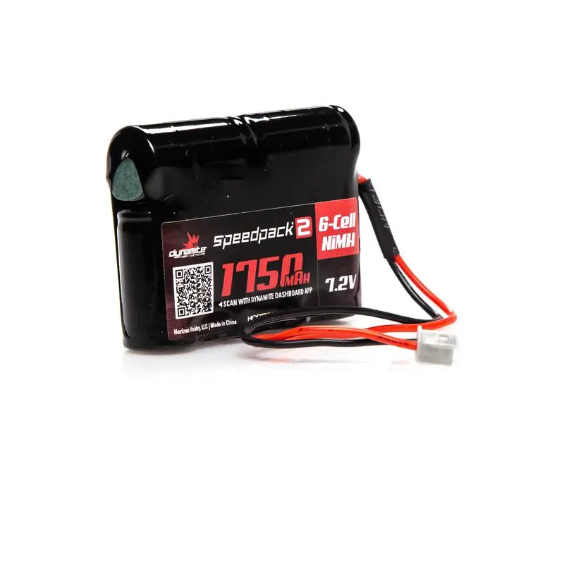 Dynamite Speedpack2 7.2V 1750Mah 6 Cell Nimh Pack: Mini-T (Dynb2466) 1