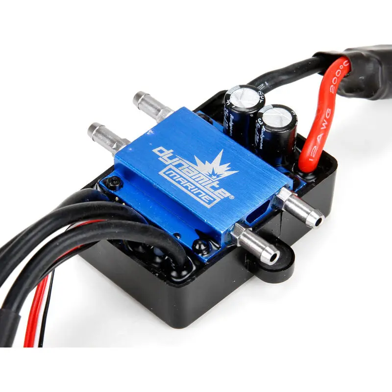 Dynamite 120A Bl Marine Esc 2-6S Single Connector  (Dynm3876) 1