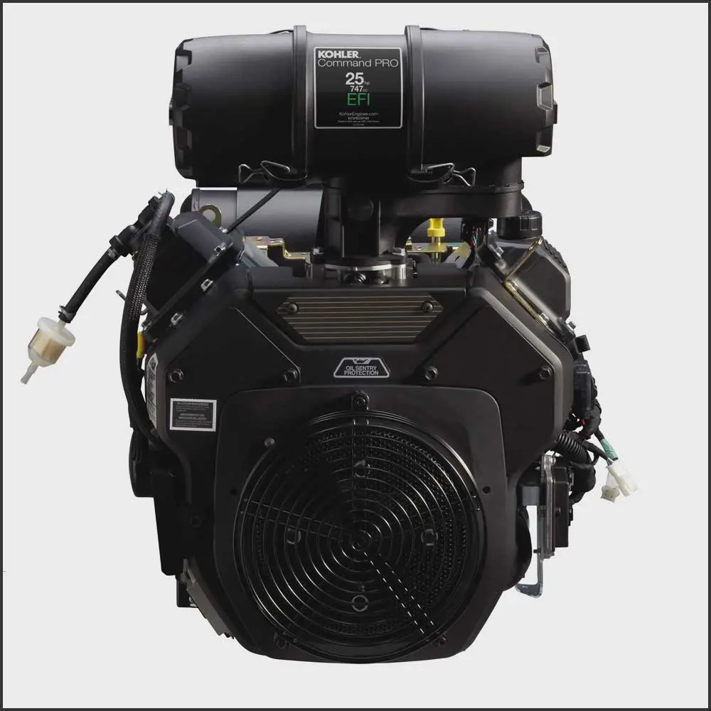 Schwarze Parking Lot Sweeper Kohler Ech740 Efi Engine Replacement 1