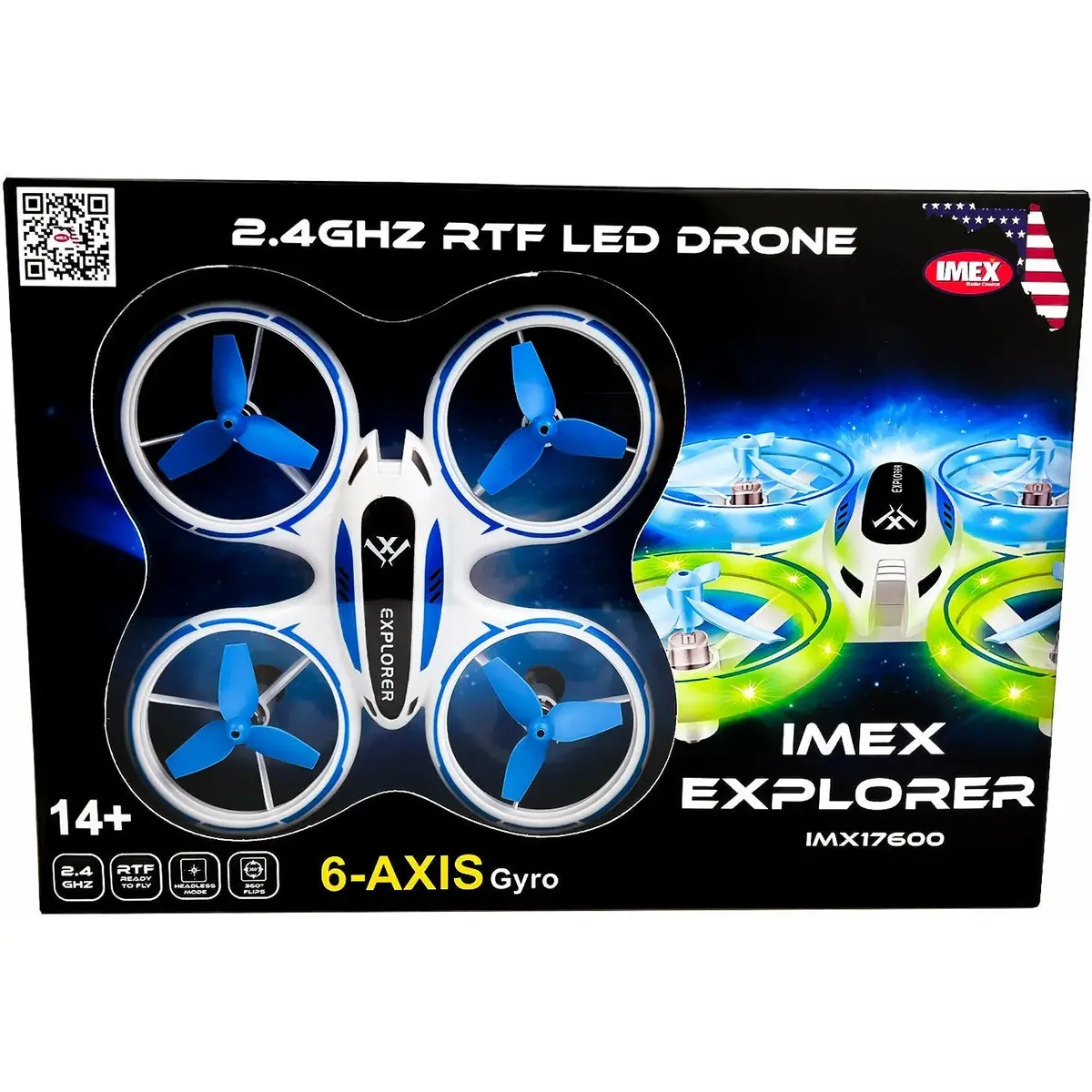 Imex Explorer 2.4 Ghz 6-Axis Gyro Quadcopter Rc Drone (Imx17600) 1