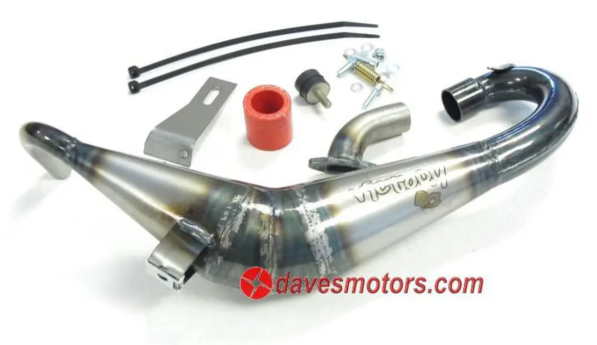 Victory-Rc "Bigbore" Rear-Mount Tuned Pipe For Losi 5Ive - Non-Silenced 1