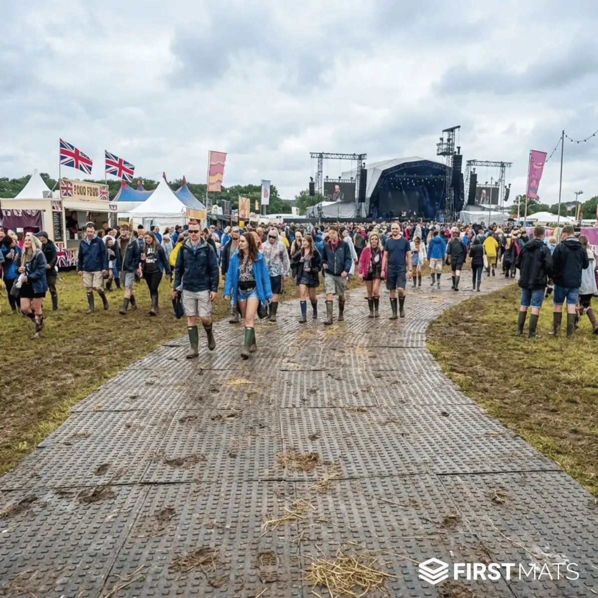 Festival Ground Protection Tiles 1