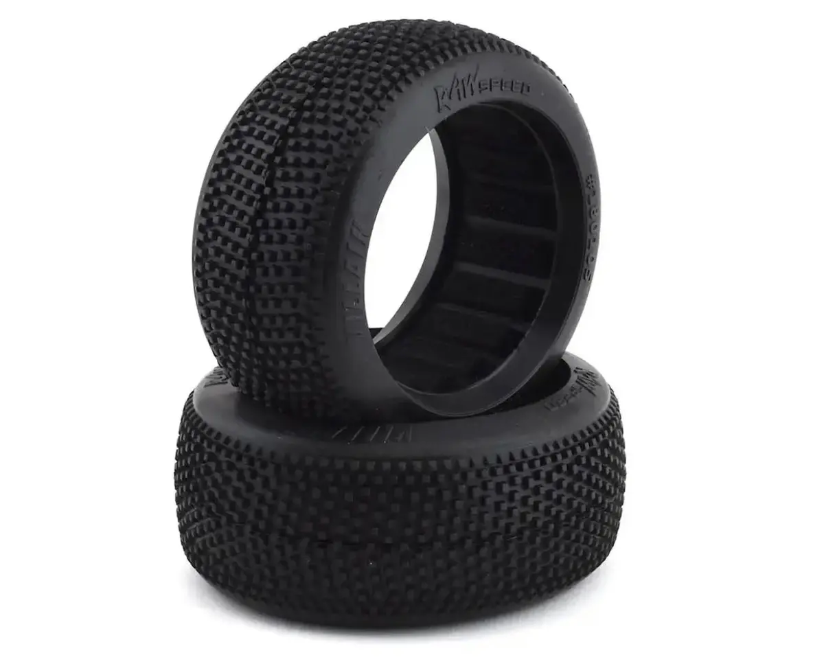 Raw Speed Villain 1/8 Buggy Tire - Soft With Black Insert - Rs180105sb 1