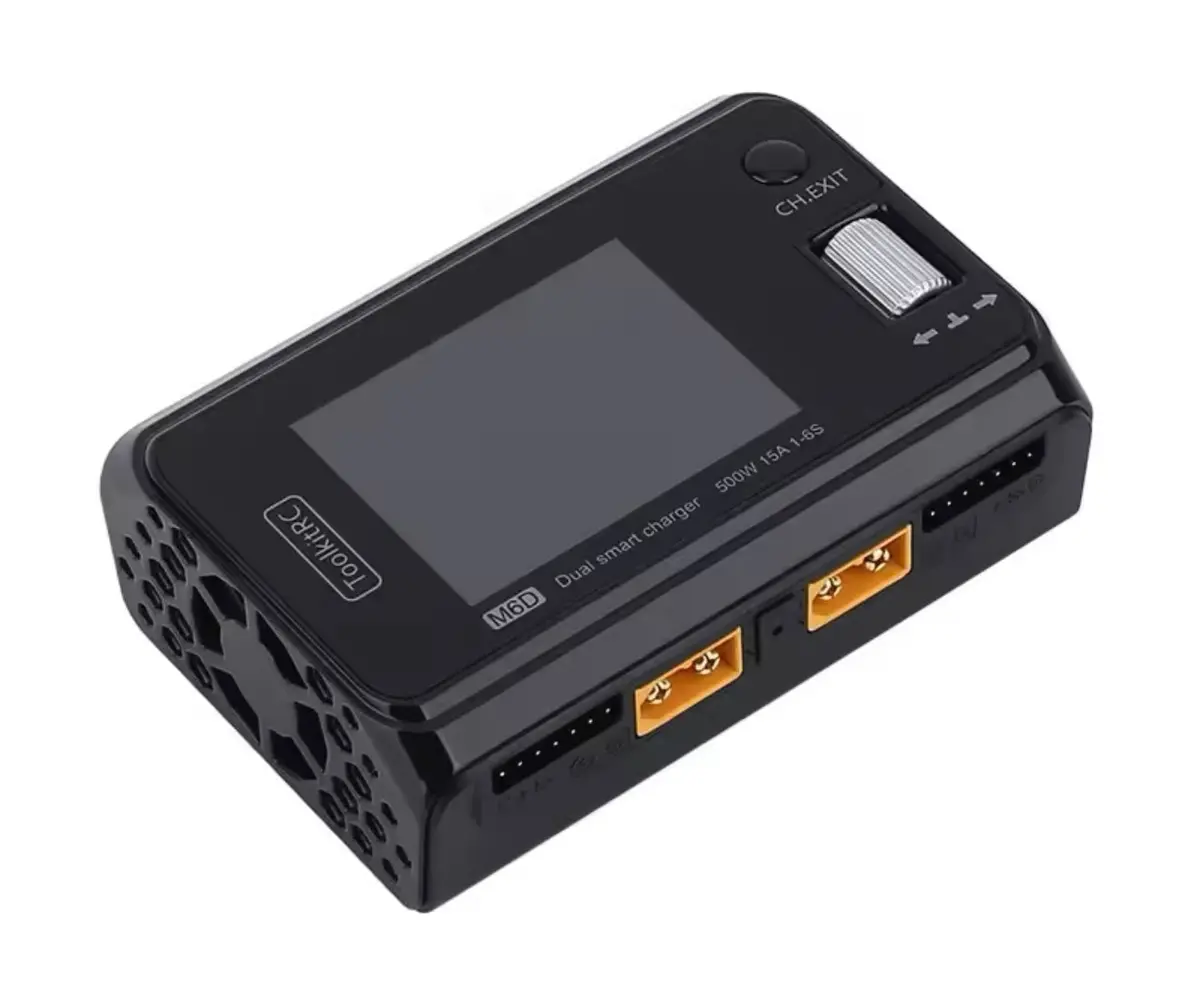 Toolkitrc M6d Dual Channel 500W 25A Dc Battery Charger 1