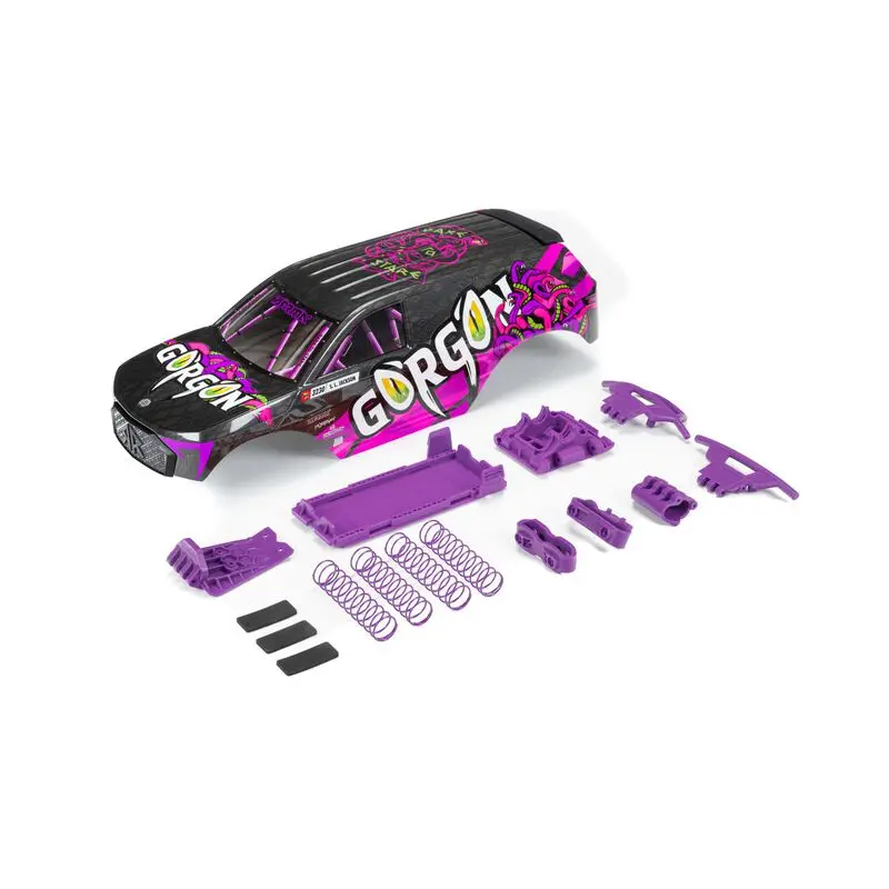 Arrma Gorgon Painted Decaled Body Set, Purple (Ara402350) 1