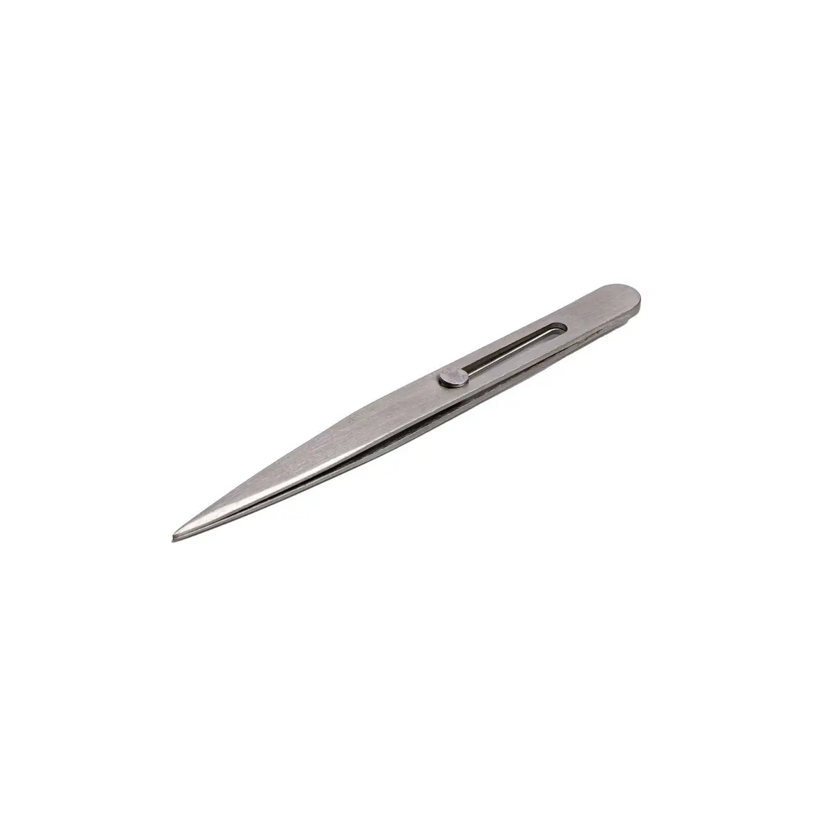 Hobby Essentials 4.75" Point Slide Lock Stainless Steel Tweezer (Hdxk0133) 1