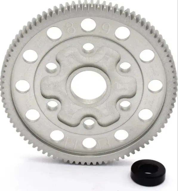 Hot Racing Aluminum Spur Gear (89T 48P) - Wraith Scx10 Ax10 (Scp889h) 1