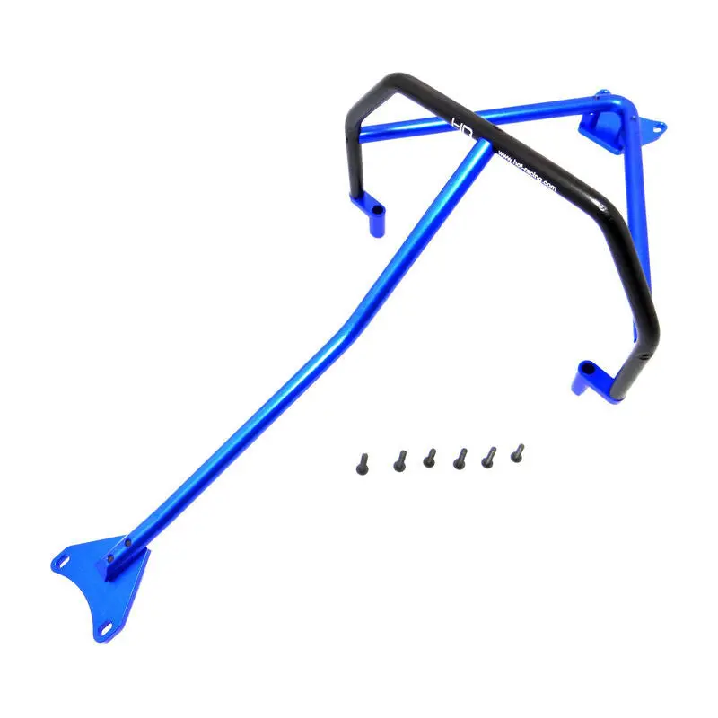 Hot Racing Blue Aluminum Inner Roll Cage Lcg Slash 4X4, Rally (Hralcf11206) 1