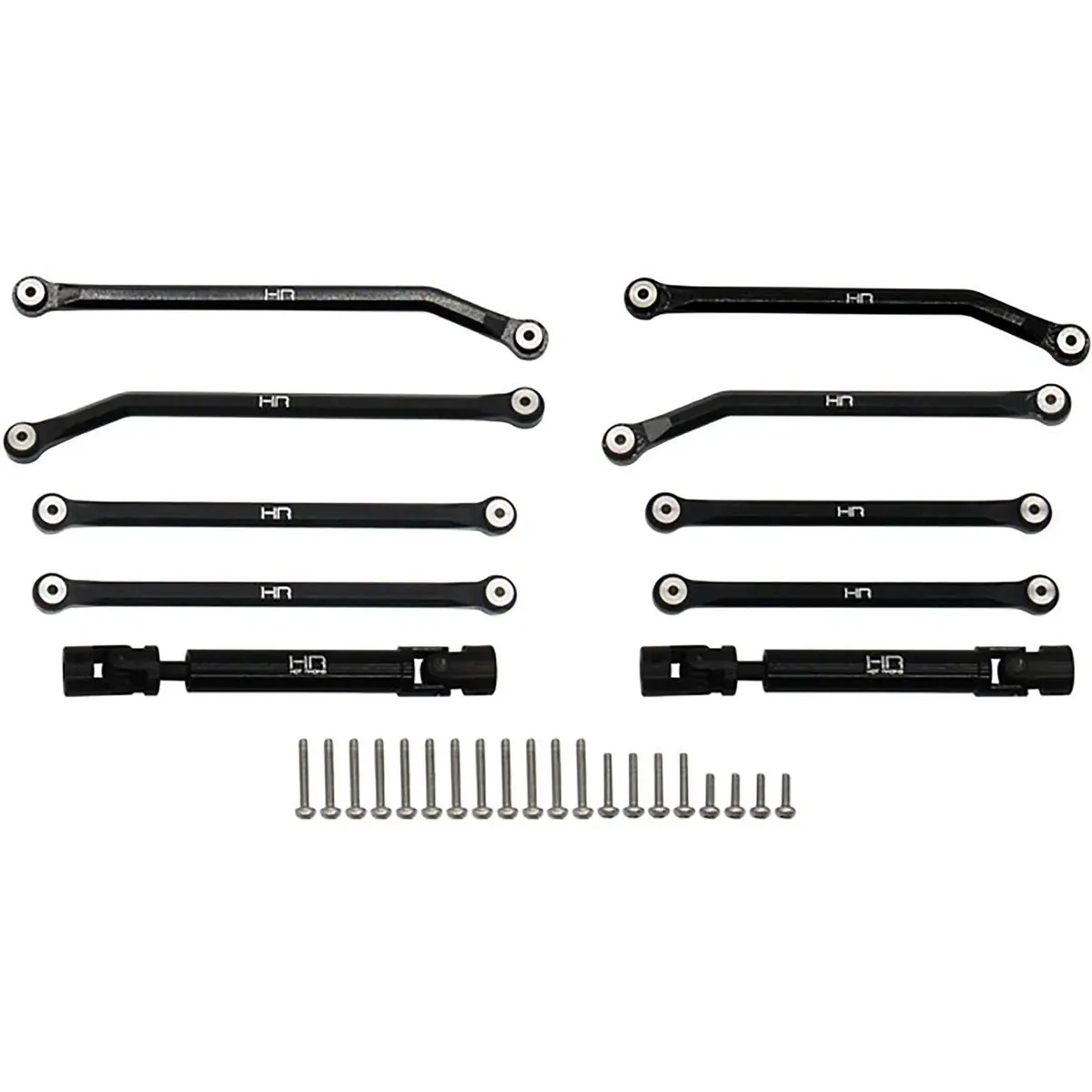 Hot Racing Aluminum 8-Link Drive Set, 155Mm, Lcg: Scx24 Jeep Gladiator (Hrasxtf133lc) 1