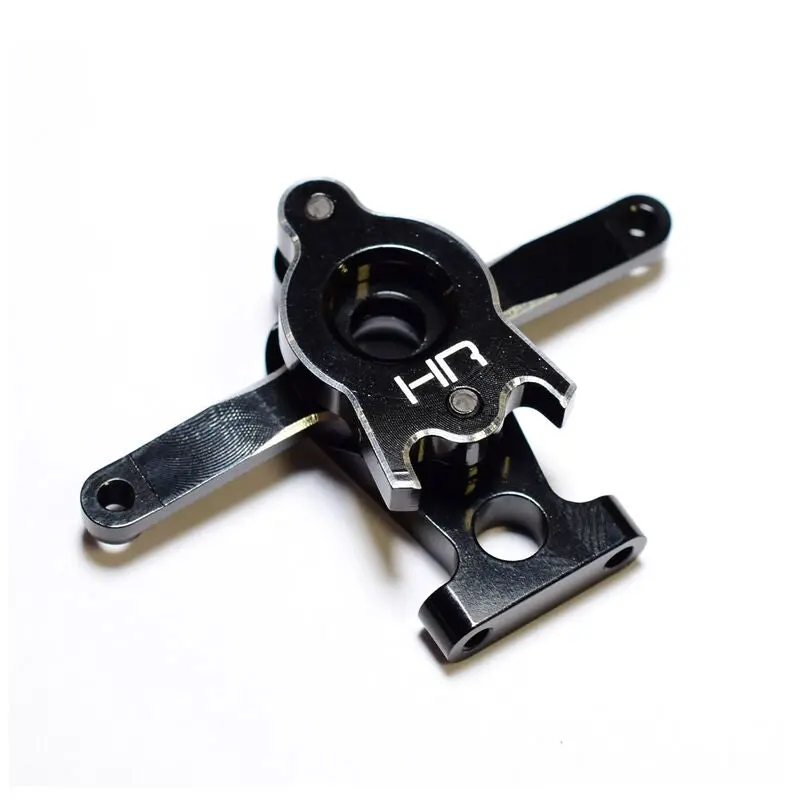 Hot Racing Aluminum Servo Saver Steering Bellcrank, Black: 1/16 Traxxas (Hravxs4801) 1