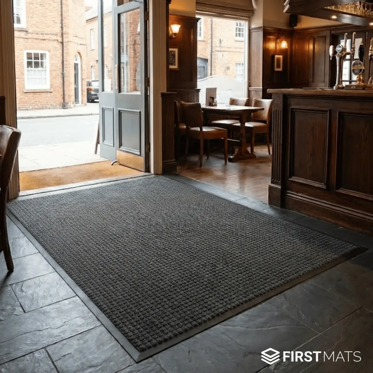 Heavy-Duty Restaurant Entrance Mat 1