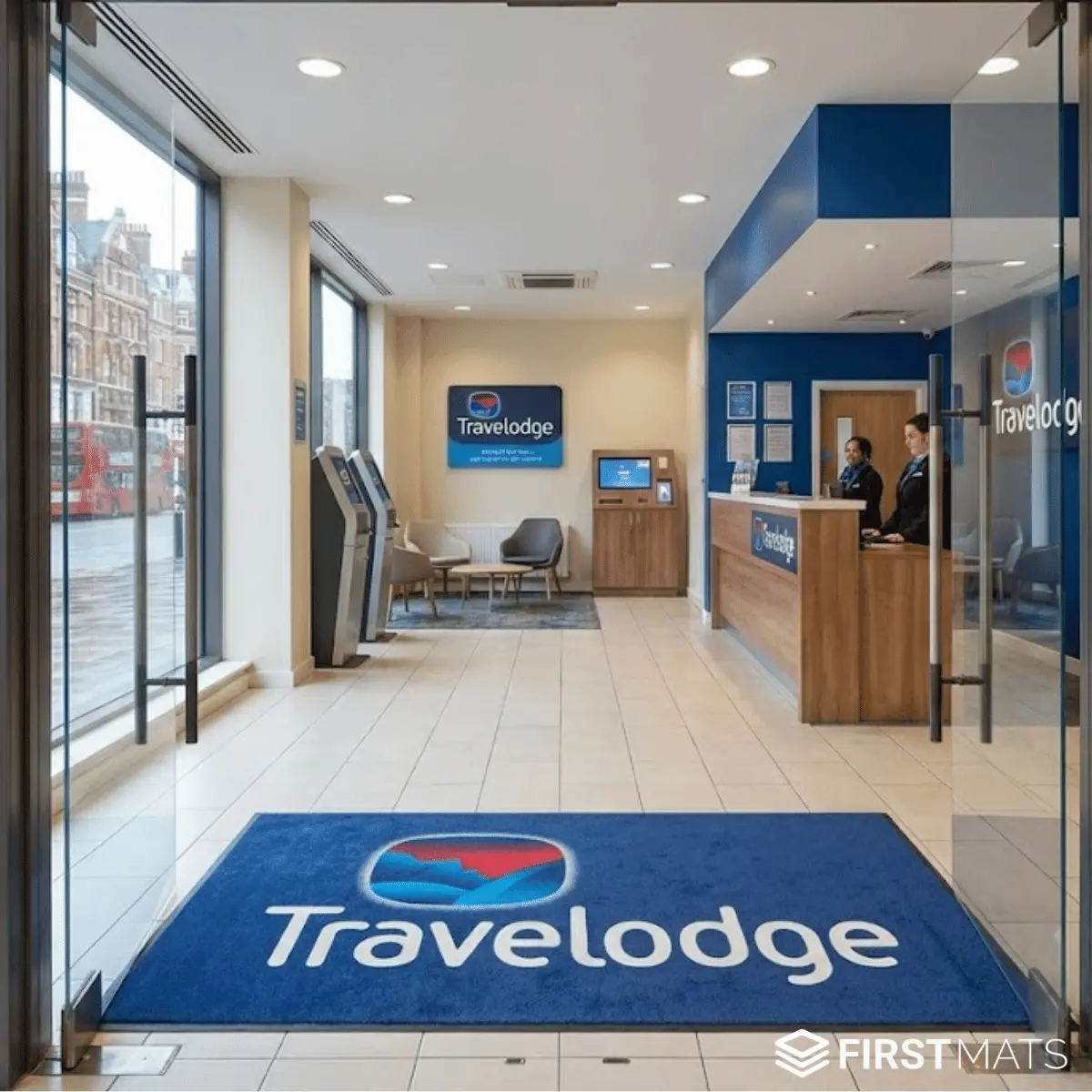 Hotel Lobby Logo Mats 1