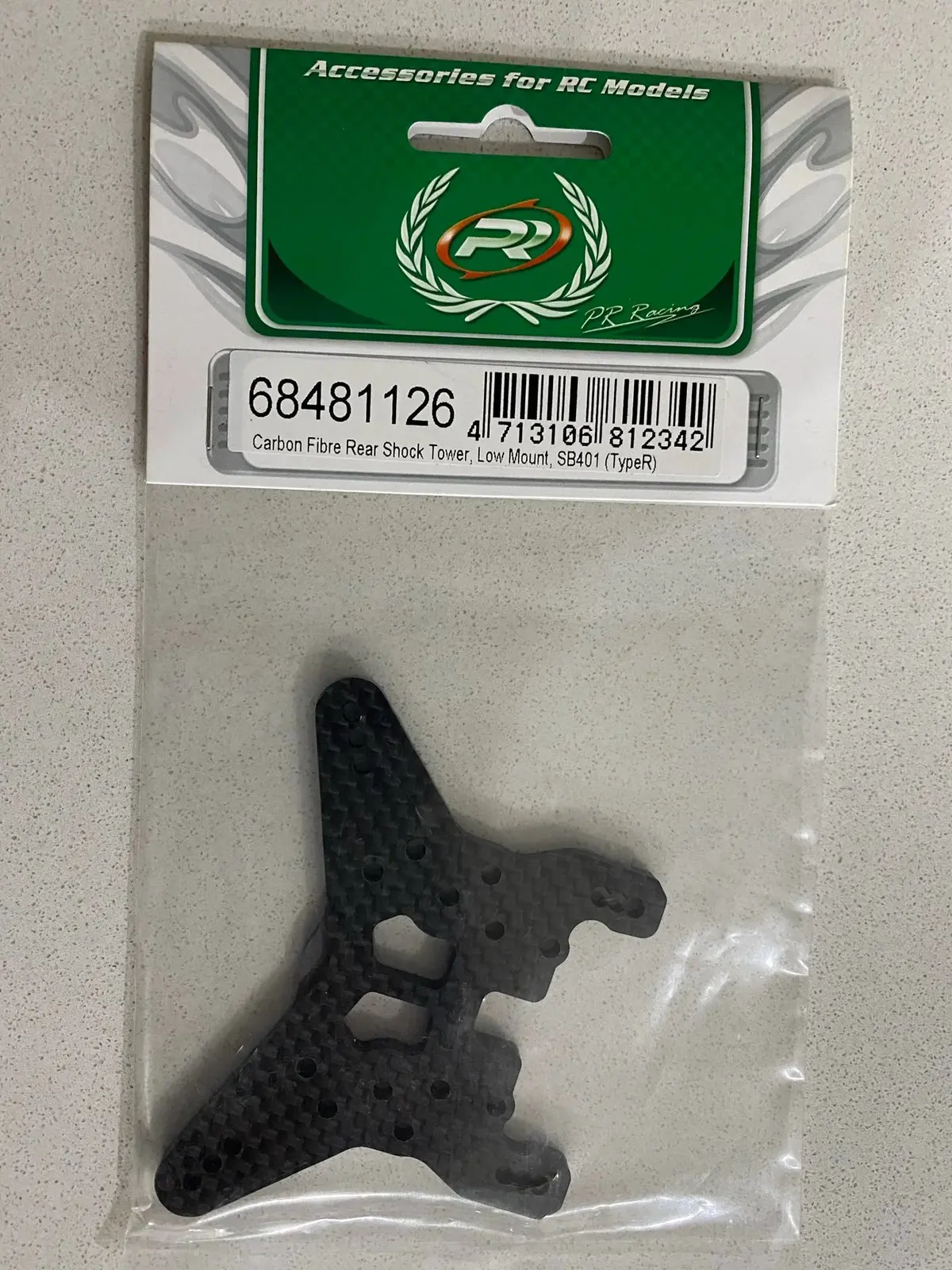 Carbon Fibre Rear Shock Tower Low Mount Sb401 Type R 1