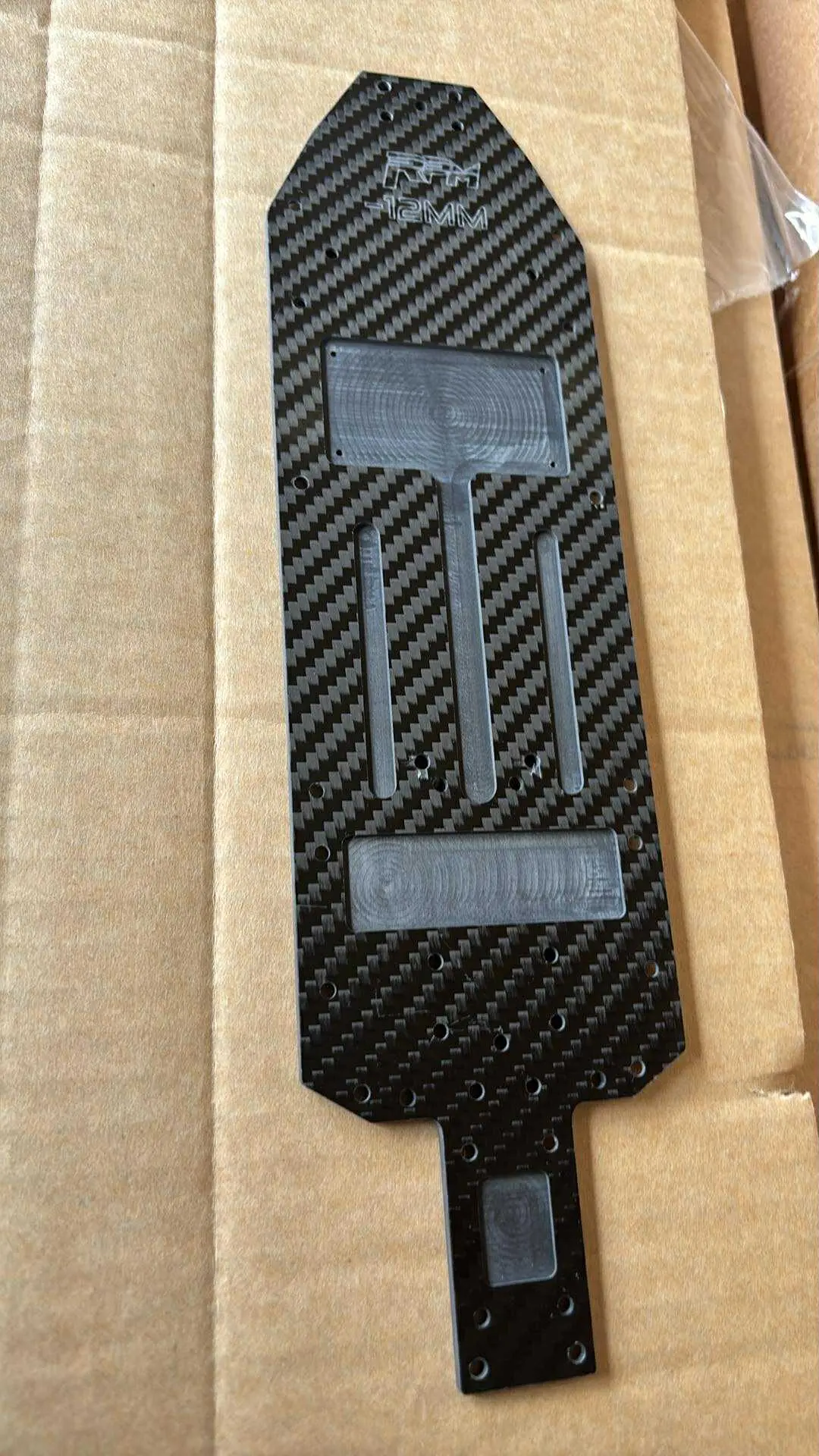Rpm -12Mm Shorter 3Mm Thick Cf Chassis To Suit Pr Racing B10r 1