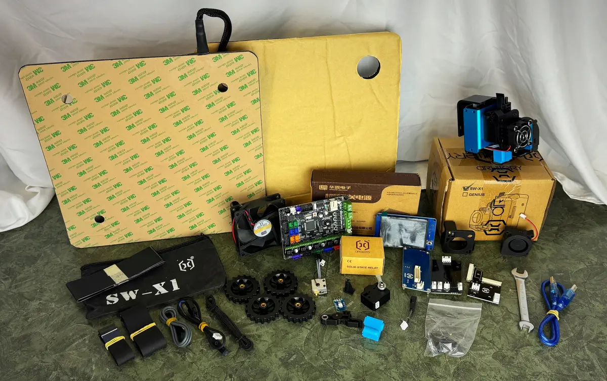Artillery Sidewinder X1 Refurbish Kit 1