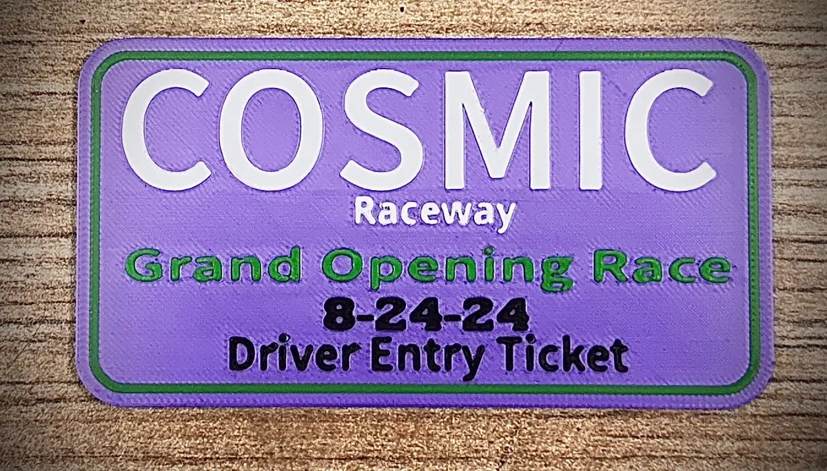 Cosmic Raceway Race (2 Classes) 1