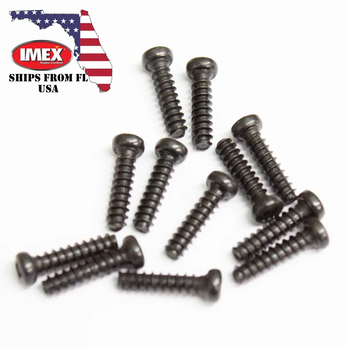 Imex Panhead Self Tapping Screws Pbho 2.6 X 10Mm (X12) (Imx16801) 1