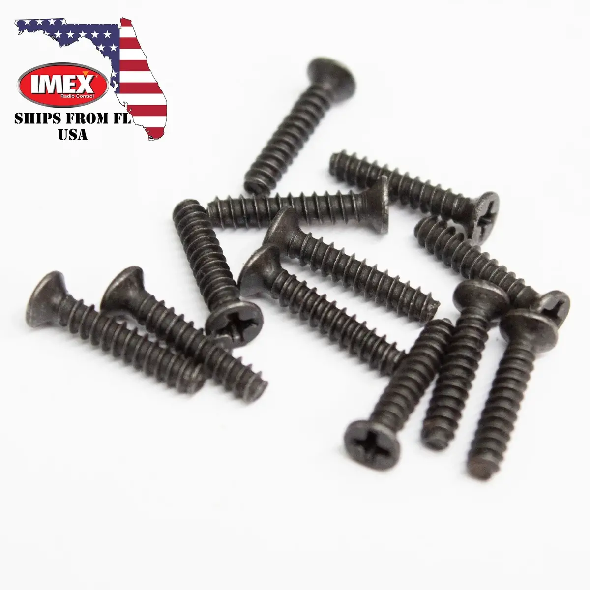 Imex Countersunk Self Tapping Screws Kbho 2.3 X 12Mm (X12) (Imx16809) 1