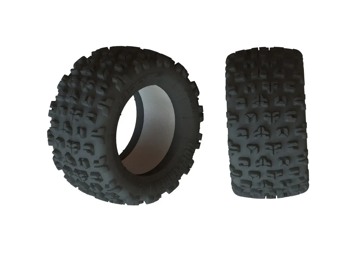 Arrma 1/5 Dboots Copperhead2 Sb Mt Front/Rear 3.9 Tire & Inserts (2) (Ara520055) 1