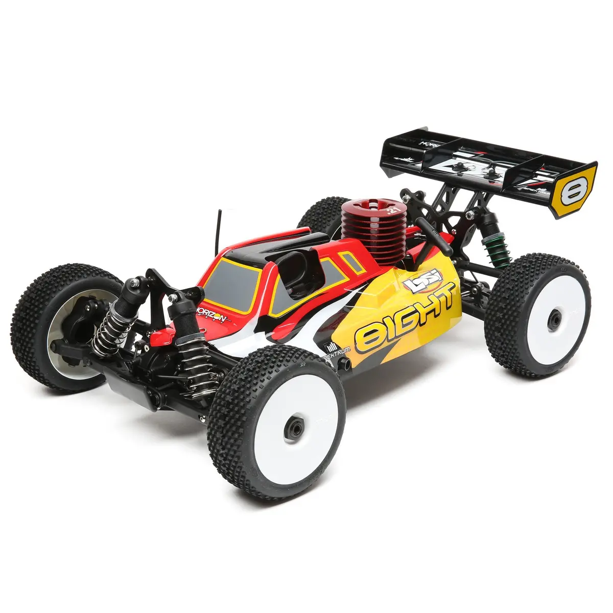Losi 8Ight Nitro Rtr: 1/8 4Wd Buggy (Los04010v2) 1
