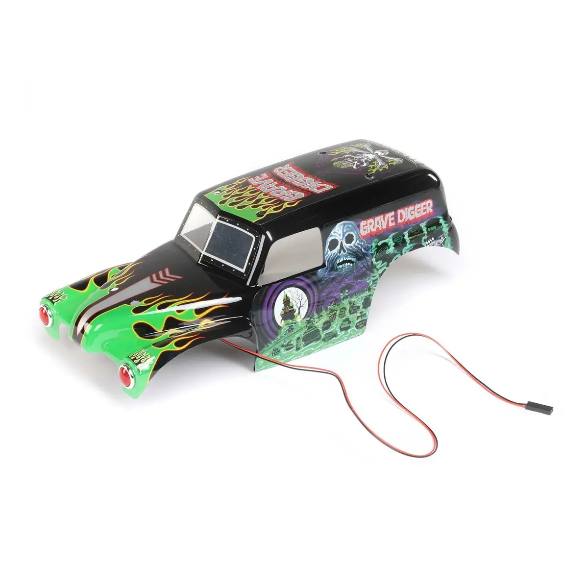 Body Set, Grave Digger, Painted: Mini Lmt 1