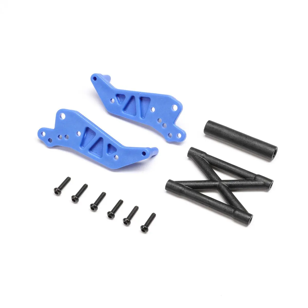 Losi Wheelie Bar Set, Blue: Mini Lmt (Los211046) 1