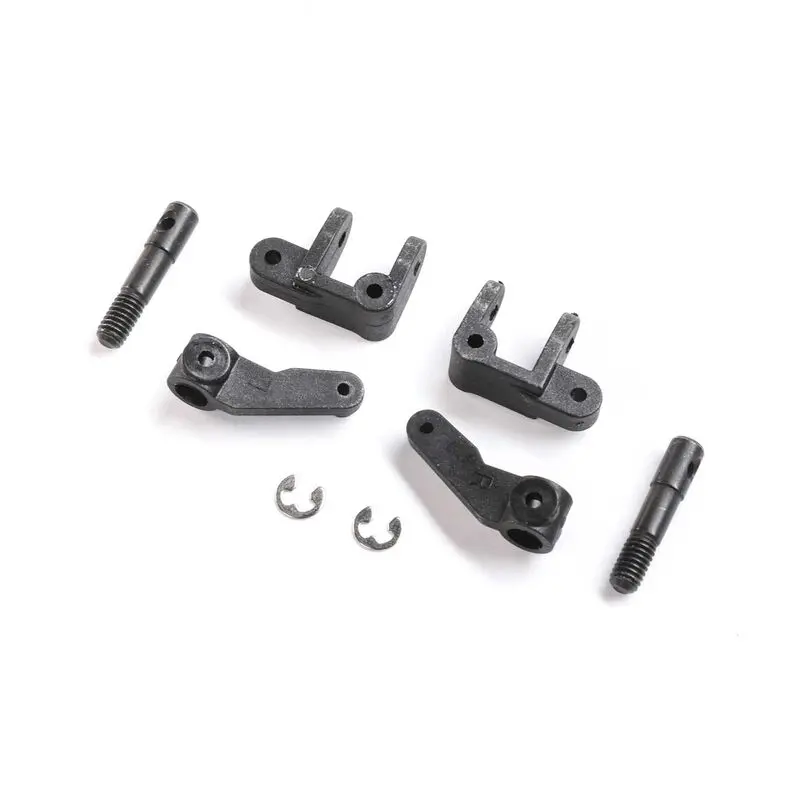 Losi Spindle, Caster Block, Front Axle Set: Mini Jrx2 (Los214021) 1