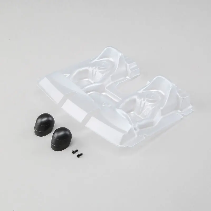 Losi 1/10 Clear Interior Set With Helmets: Baja Rey (Los230020) 1