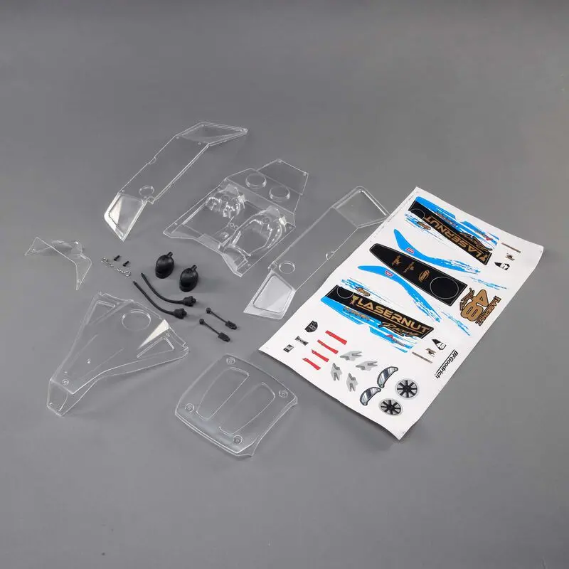 Losi Clear Body Set: Lasernut U4 (Los230077) 1