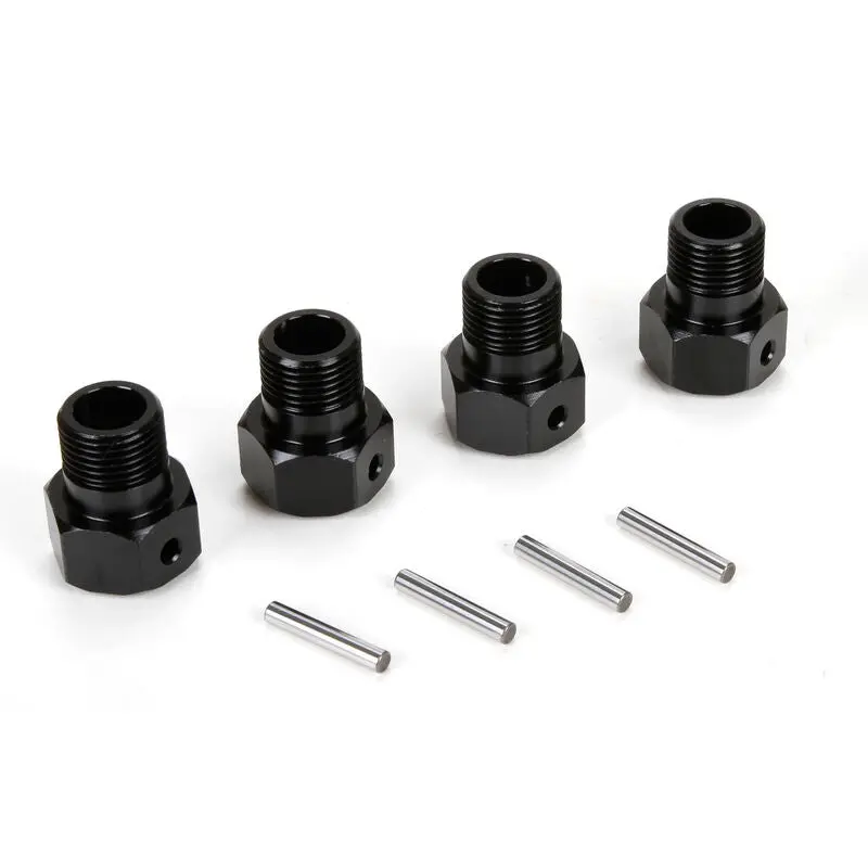 Losi Wheel Hex Black And Pin (4): Mtxl/Dbxl-E/Dbxl 2.0 (Los252050) 1