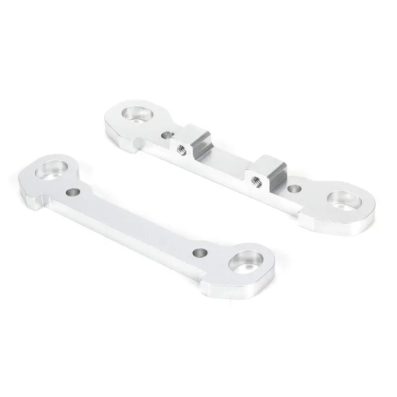 Losi Rear Hinge Pin Braces, Aluminum, Silver (2): Mtxl (Los254029) 1