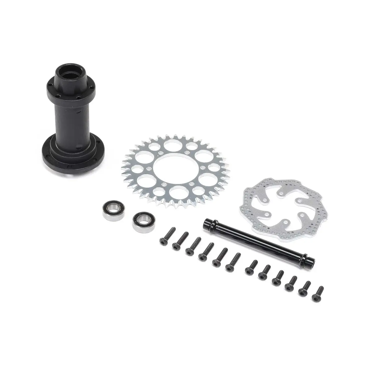 Losi Complete Rear Hub Assembly: Promoto-Mx (Los262014) 1