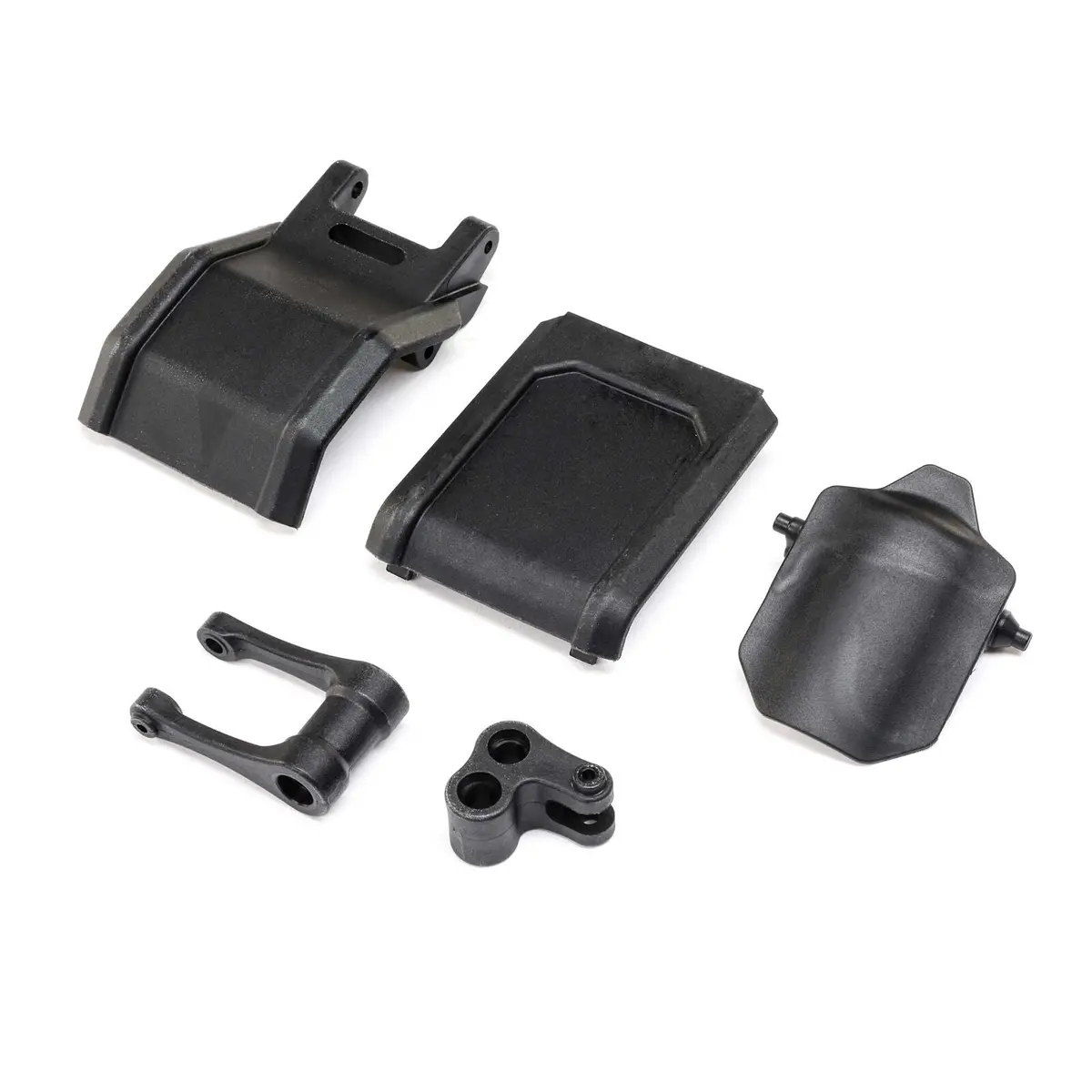 Losi Pull Rod, Knuckle & Skid Plates: Promoto-Mx (Los264001) 1