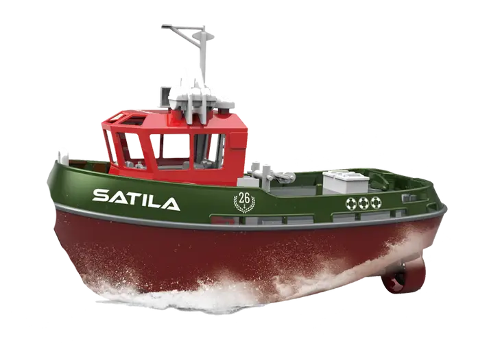 Rc-Pro 1/72 2.4G Mini R/C Scale Tugboat (Satila) 1