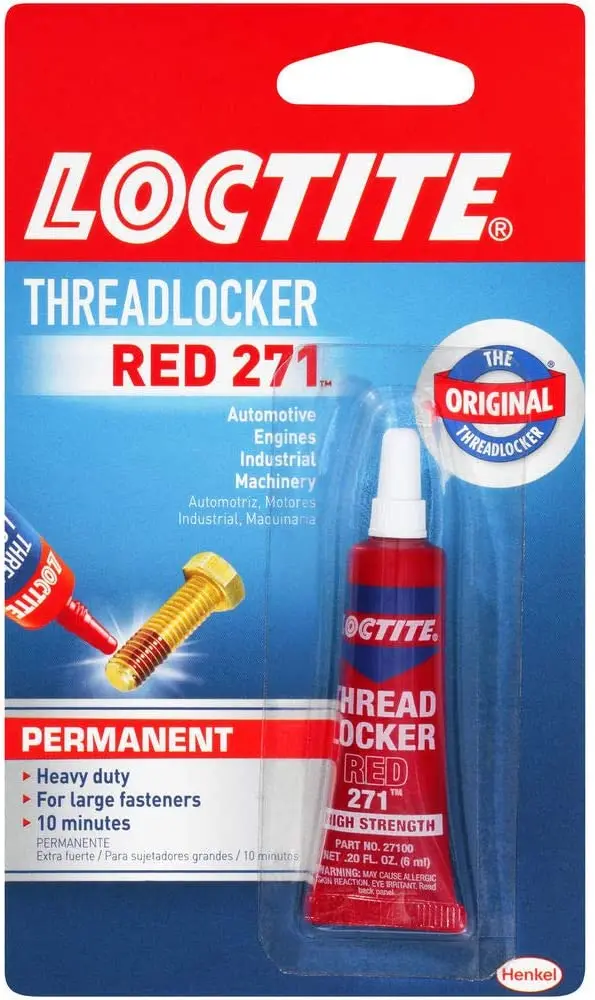 Loctite Threadlocker: Red 271 1