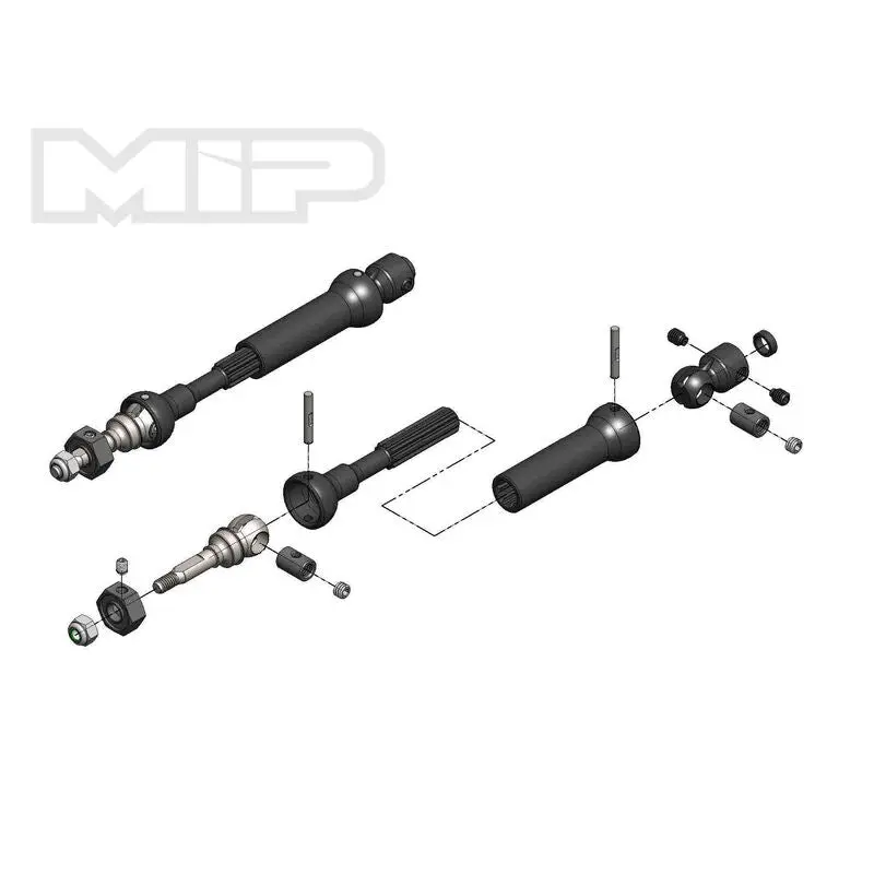 Mip X-Duty Cvd Drive Kit For Traxxas 4X4 (Mip18150) 1