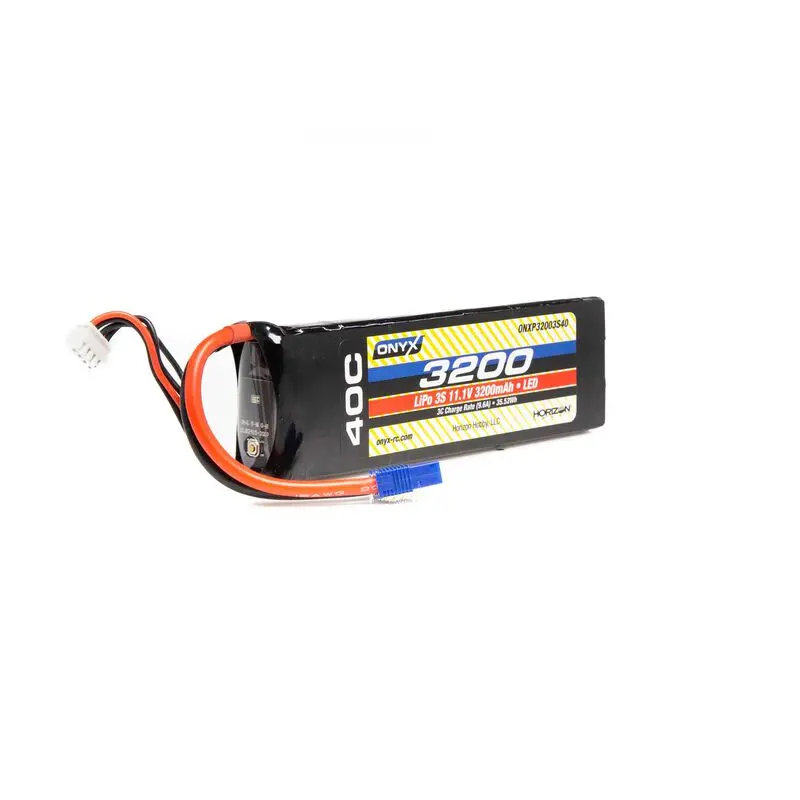 Onyx 111.1V 3200Mah 3S 40C Lipo Battery: Ec3 (Onxp32003s40) 1