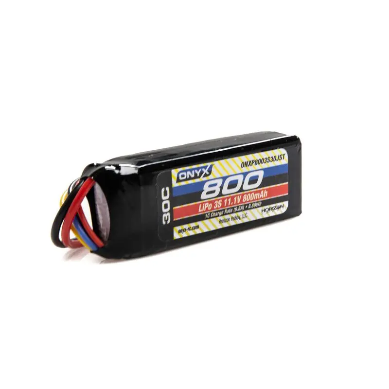 Onyx 11.1V 800Mah 3S 30C Lipo Battery: Jst (Onxp8003s30jst) 1