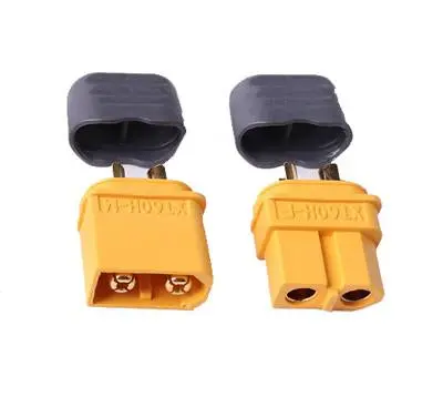Xt60 Connectors M/F With Sheath 2-Pack (Frc1048) 1