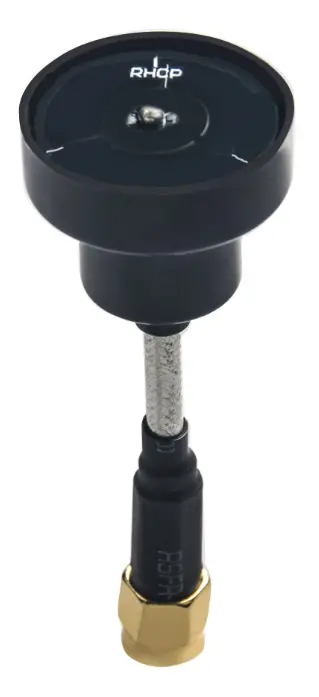 Wolfwhoop Pc11 5.8Ghz 5Dbi Rhcp Omnidirectional Pagoda Antenna (Black) 1