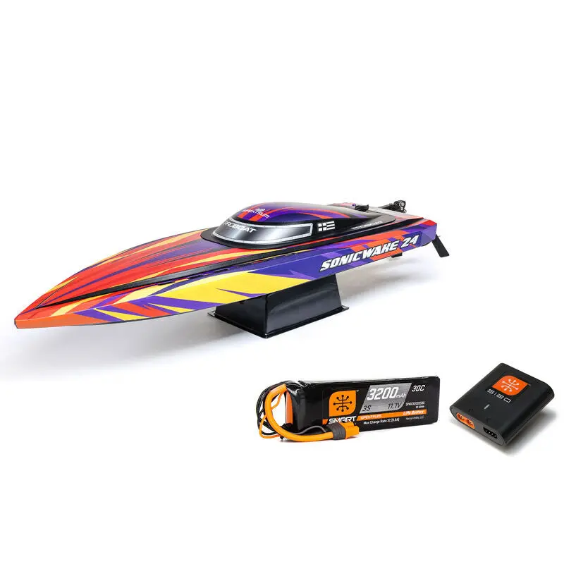 Sonicwake 24" Self-Righting Brushless Deep-V Rtr (Battery & Charger Included), 1