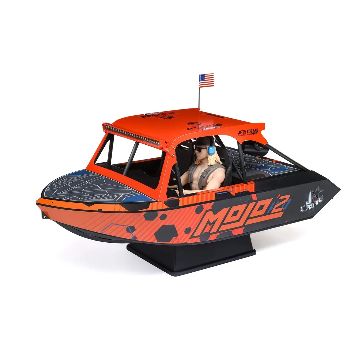 Proboat 1/6 24" Jetstream Jet Boat Rtr, Mojo (Prb08051t2) 1