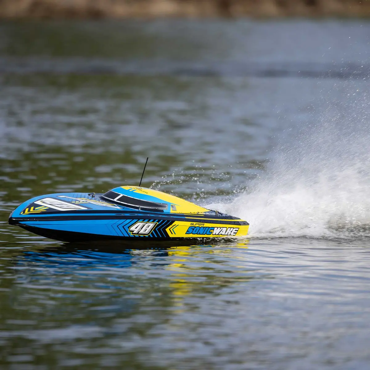 Proboat Super Sonicwake 48" 8S Self-Righting Brushless Deep-V Rtr (Prb08052) 1