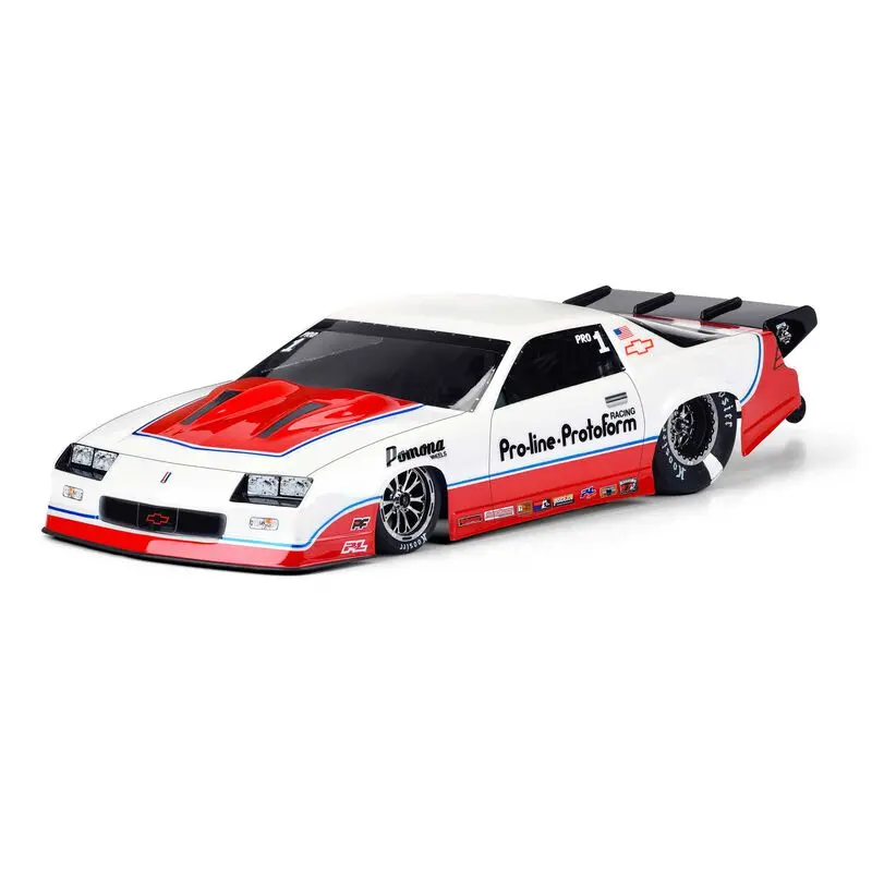 Pro-Line 1985 Chevrolet Camaro Iroc-Z Clear Pre-Cut Body Slash Drag (Pro360217) 1