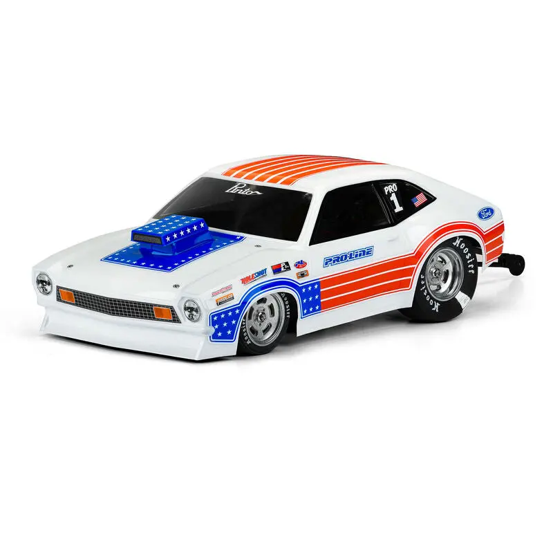 Pro-Line 1/10 1972 Ford Pinto Clear Body (11.25" Wheelbase): Buggy Drag Car (Pro357200) 1