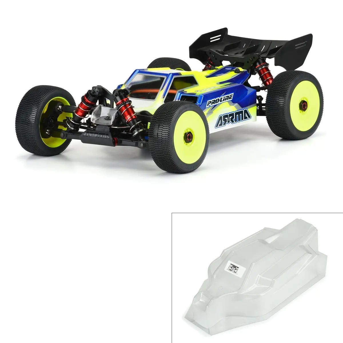 Pro-Line 1/8 Axis Clear Body: Typhon 6S & Tlr Tuned (Pro358000) 1