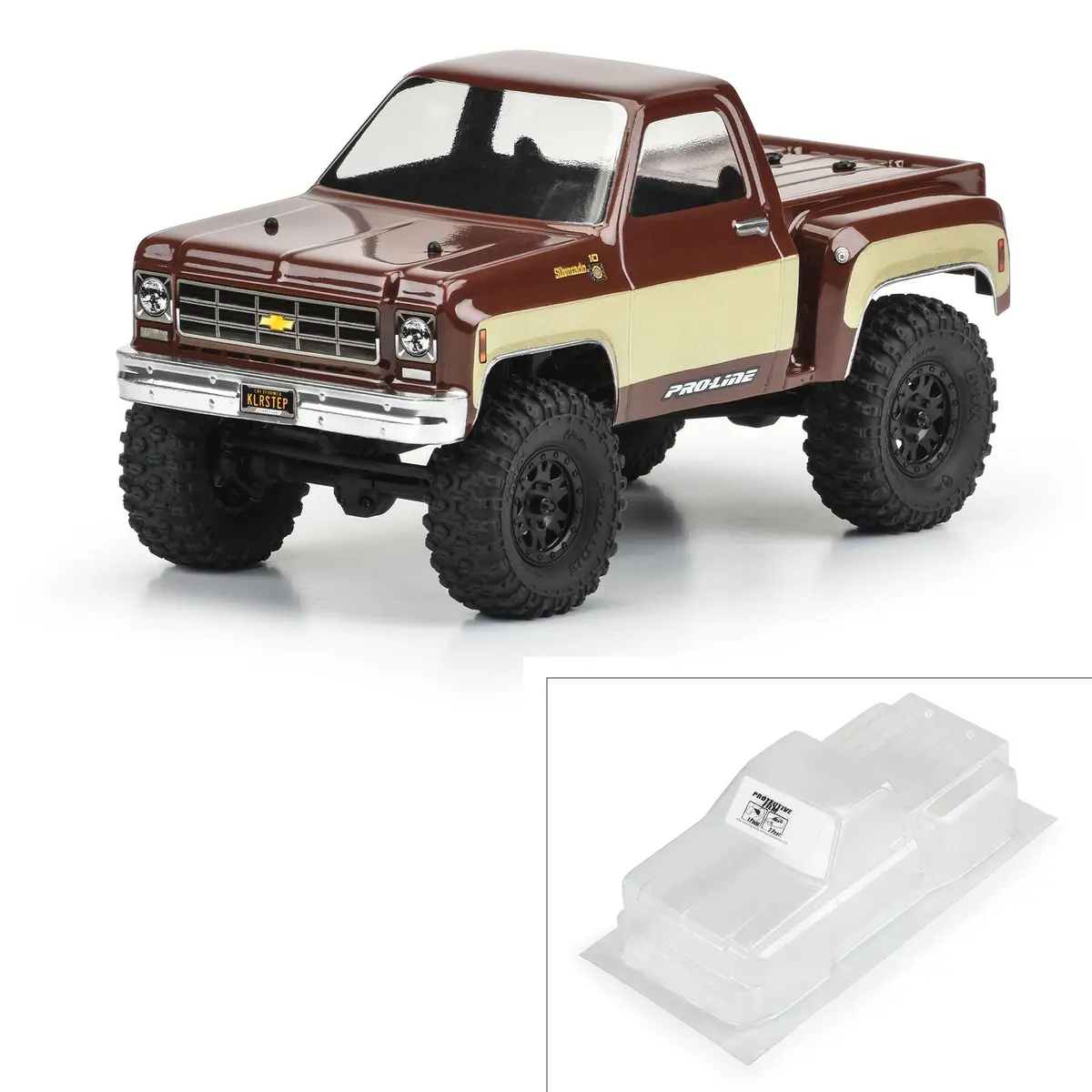 Pro-Line 1/24 1978 Chevy K-10 Clear Body: Scx24 (Pro358300) 1